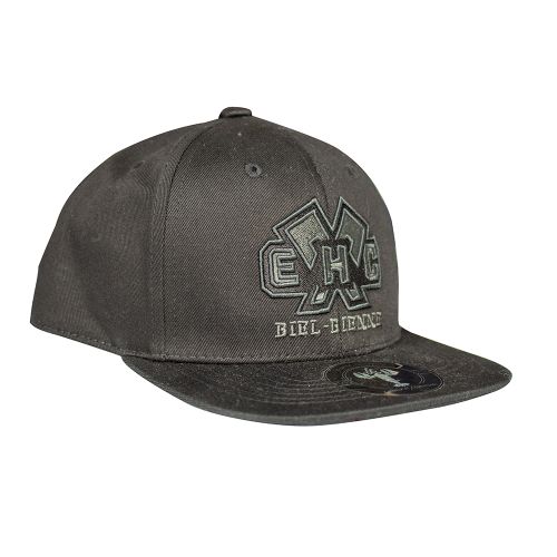 EHC Biel Kids Snapback Black on Black