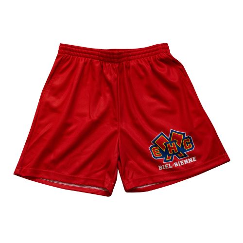 EHC Biel-Bienne Children's shorts, red